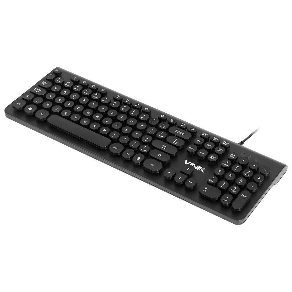 Teclado Multimidia Usb Dynamic Circle Abnt2 Teclas Redondas - 3