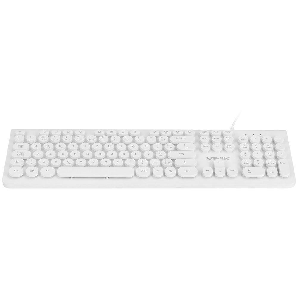 Teclado Multimidia Usb Dynamic Circle Abnt2 Teclas Redondas - 2