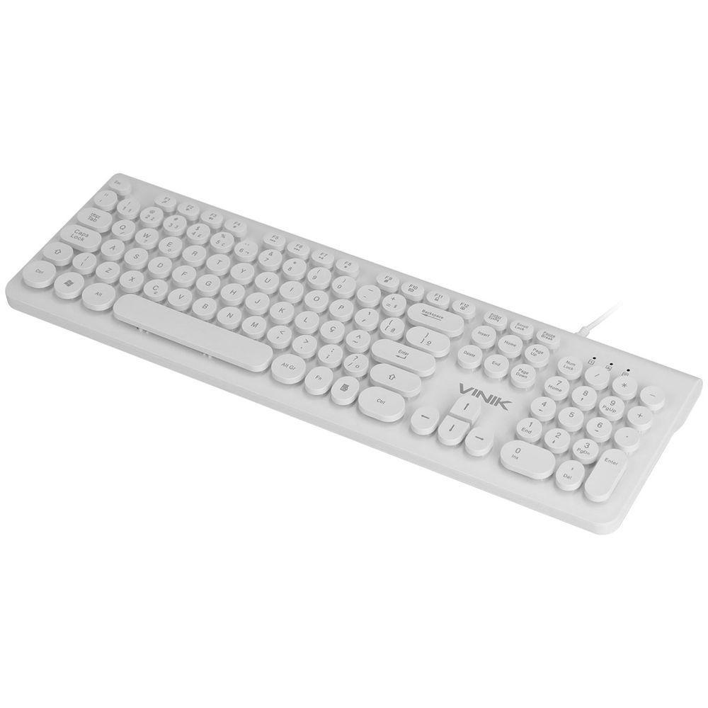 Teclado Multimidia Usb Dynamic Circle Abnt2 Teclas Redondas - 3