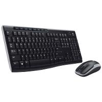 Teclado e Mouse MK270 Wireless USB Preto e Cinza sem Fio Logitech - 3