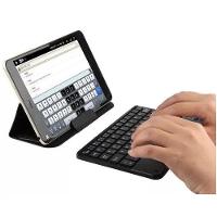 Mini Teclado sem Fio com Bluetooth para Tablet Preto - 1