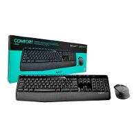 Kit Teclado E Mouse Logitech Mk345, Wireless, Layout Preto - 1