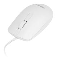 Mouse Optico Dynamic Slim Branco 1600 Dpi Cabo Usb 1.8 Metro - 3
