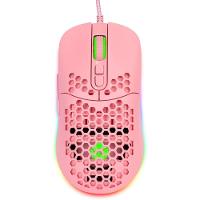 Mouse Gamer Vx Gaming Void Com Led Rgb- 7600 Dpi Rosa Com C - 1