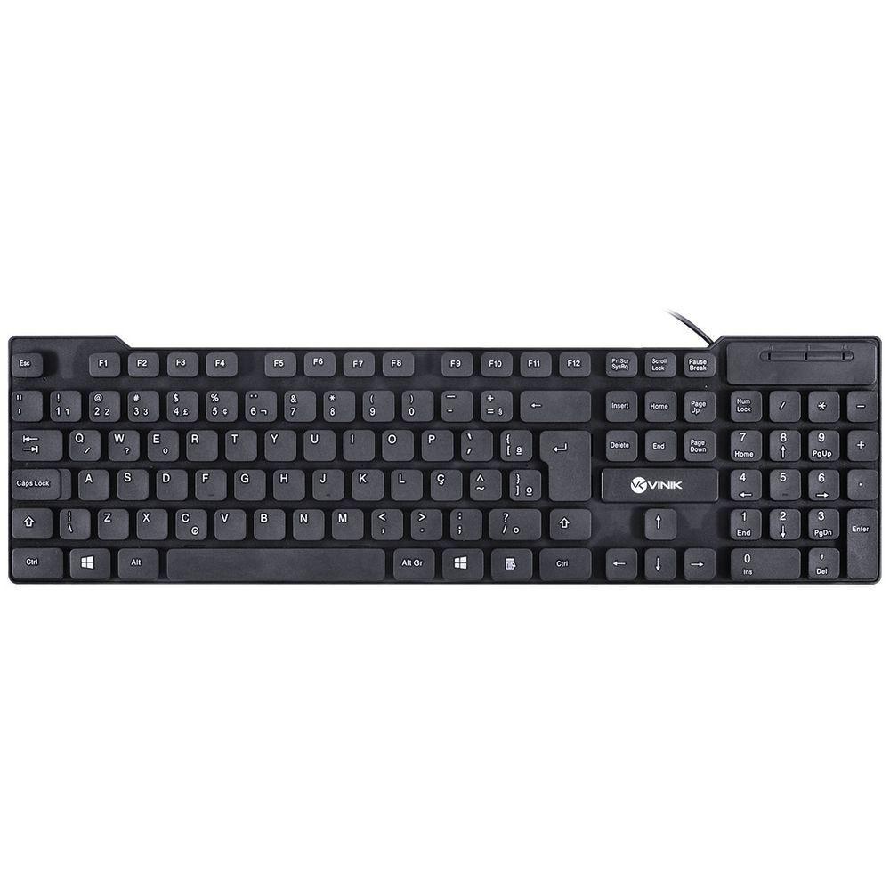 Teclado Usb Dynamic Chocolate Abnt2 Cabo 1.8m Preto - 1