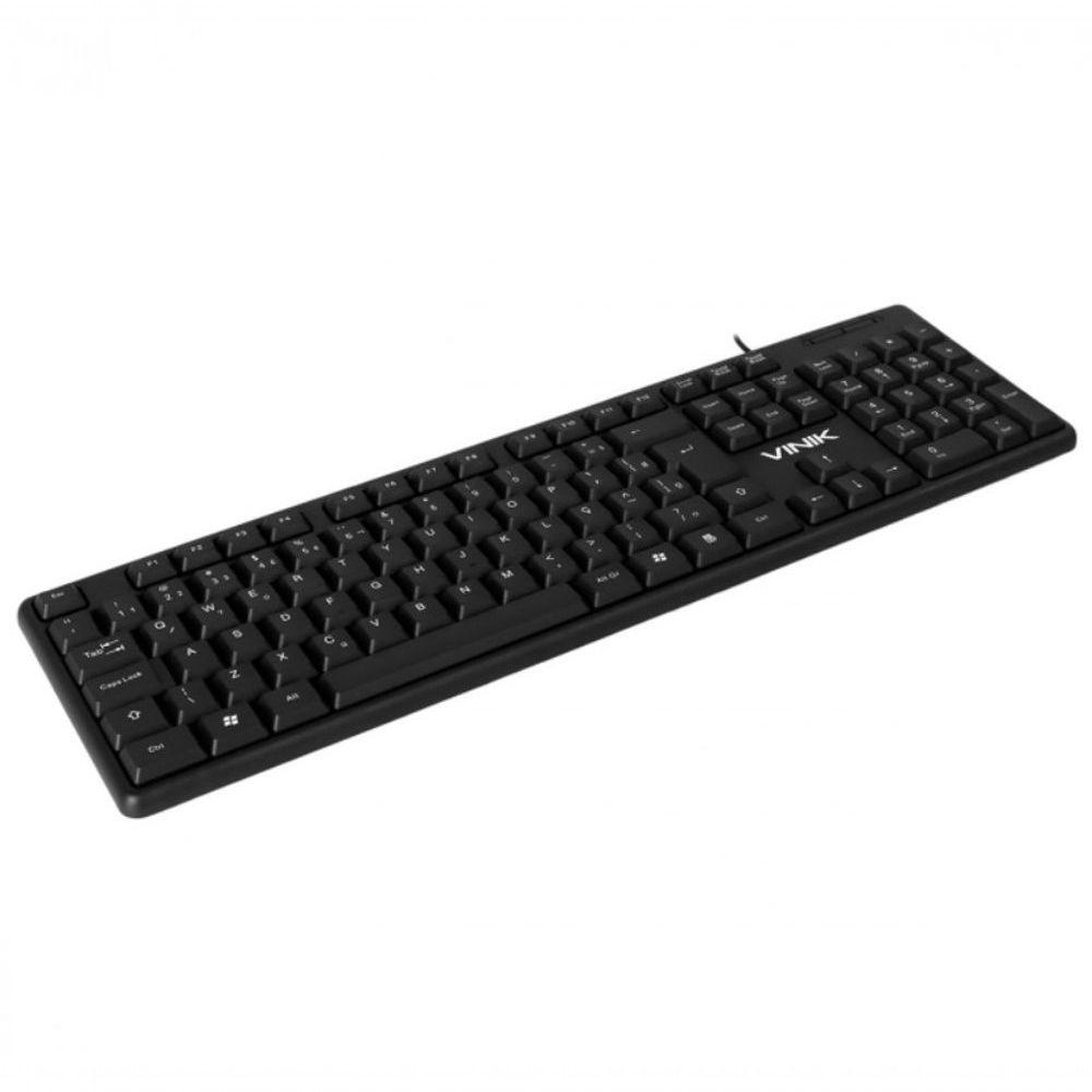 Teclado Usb Corp Abnt2 Cabo 1.8m - Ct301 - 1