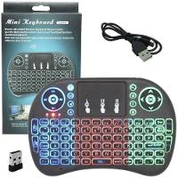 Mini Teclado Wireless Keyboard Mouse - Preto - 5