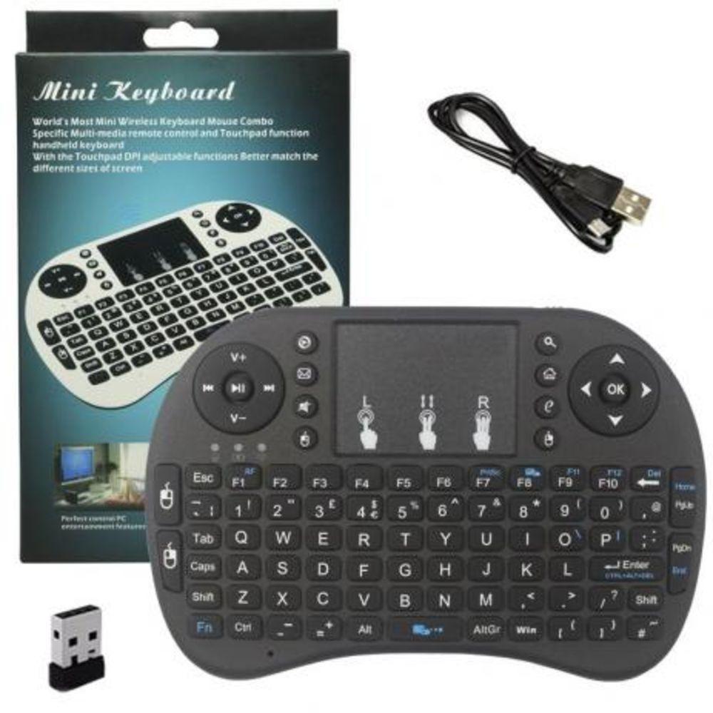 Mini Teclado Wireless Keyboard Mouse Smart Tv - 1