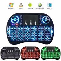 Mini Teclado Wireless Bluetooth Touchpad Sem Fio Iluminado - 4