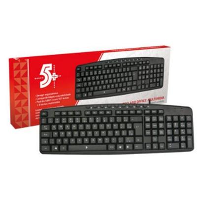 Teclado Com Fio Com Botões Para Sala Comercial