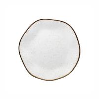 Jogo De Pratos Sobremesa Em Porcelana Ryo Com 6 Peças 21,5cm Oxford Maresia - 1