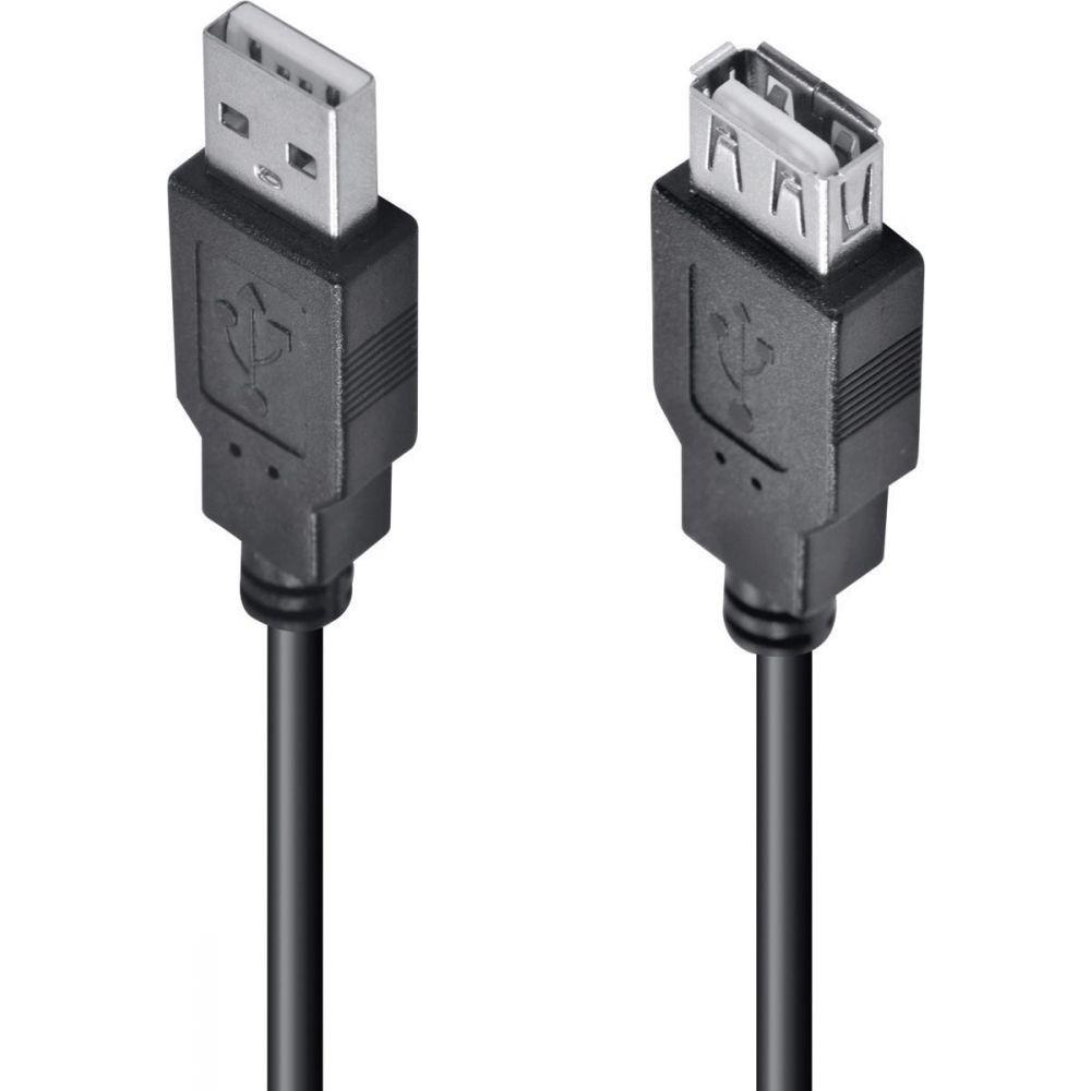 Cabo Usb A Macho X Usb A Fêmea 2.0 - 3M Extensor - Uamaf-3 - - 2