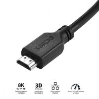 Cabo Hdmi Ultra 2.1 28Awg Puro Cobre 8K 1 Metro - Phm21-1 - 5