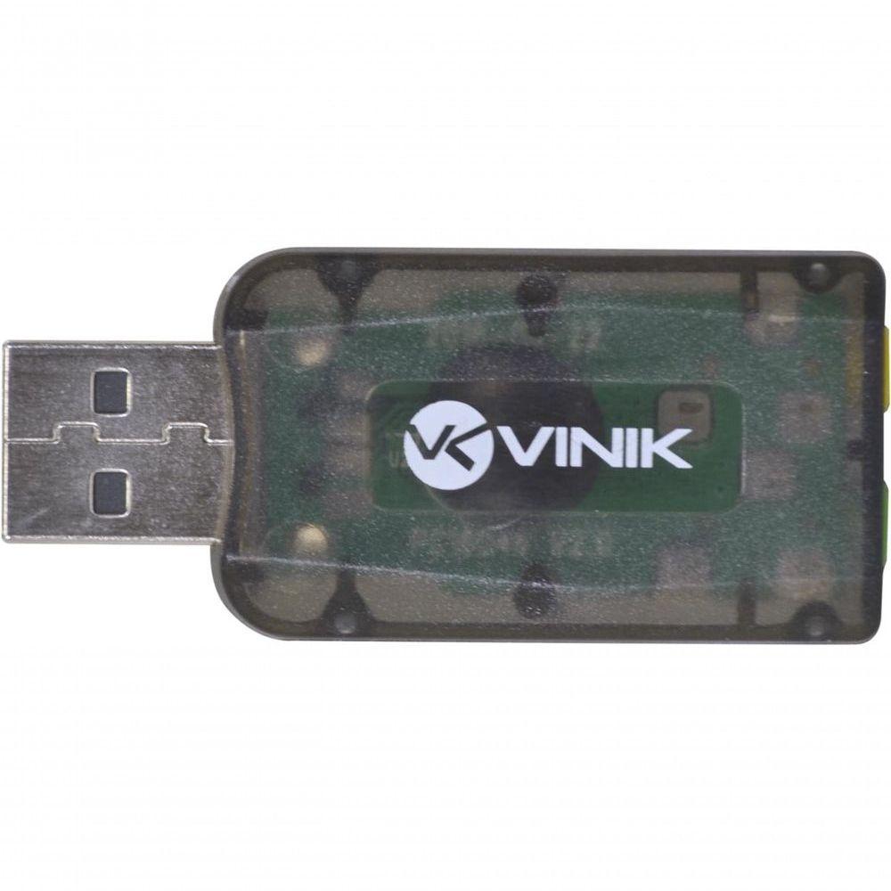 Adaptador Placa De Som Usb 5.1 Canais Virtual Ausb51 - 2