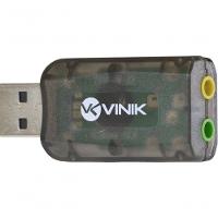 Adaptador Placa De Som Usb 5.1 Canais Virtual Ausb51 - 1