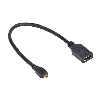 Cabo Adaptador Micro Hdmi X Hdmi Fêmea 30Cm Amchf-30