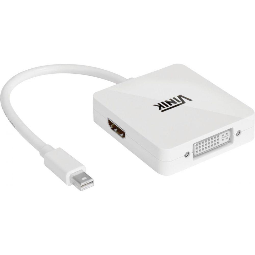 Adaptador Mini Displayport X Dvi/Hdmi/Displayport 3 Em 1 - - 2