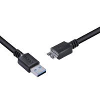 Cabo Para Hd Externo Usb A 3.0 Macho Para Micro Usb B 3.0 (1 - 10