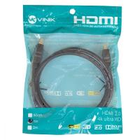 Cabo Hdmi 2.0 4K Ultra Hd 3D Conexão Ethernet 5 Metros - H20 - 17