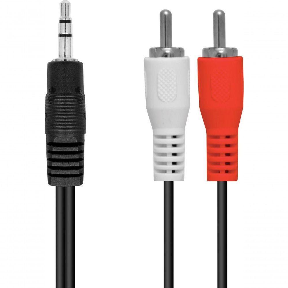 Cabo 2 Rca X P2 3.5Mm Stereo 1.5 Metros - 2R35S-15 - Pc / 10 - 1