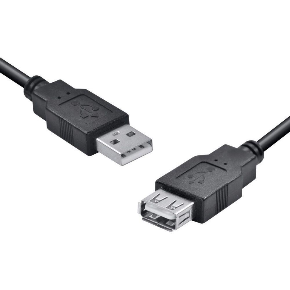 Cabo Usb A Macho X Usb A Fêmea 2.0 - 1.8M Extensor - Uamaf-1 - 3