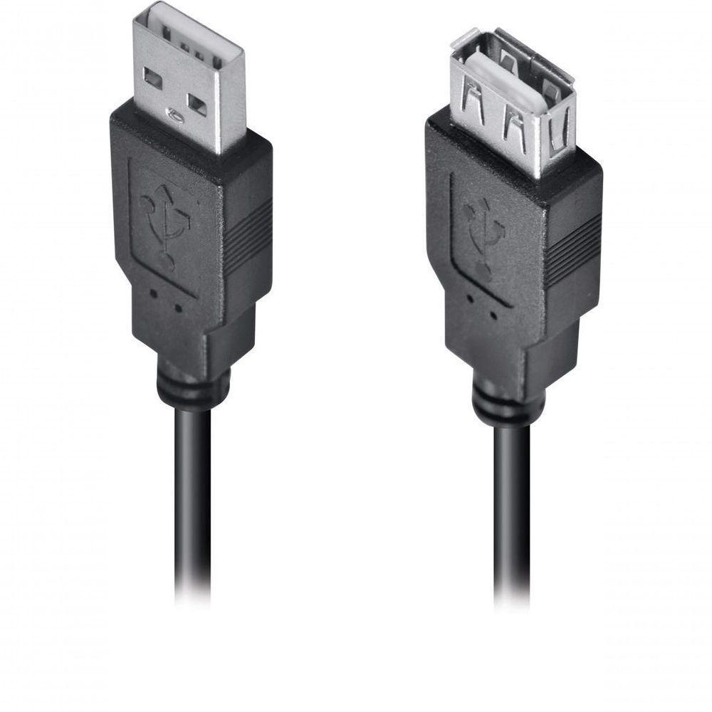 Cabo Usb A Macho X Usb A Fêmea 2.0 - 1.8M Extensor - Uamaf-1 - 5