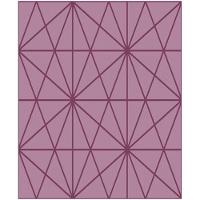 Papel De Parede Vinílico Cubic Rosa Geométrico 0,53x10m - 1