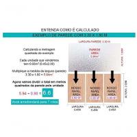 Kit Papel De Parede 6 Unid Pedra Marrom Claro Autoadesivo