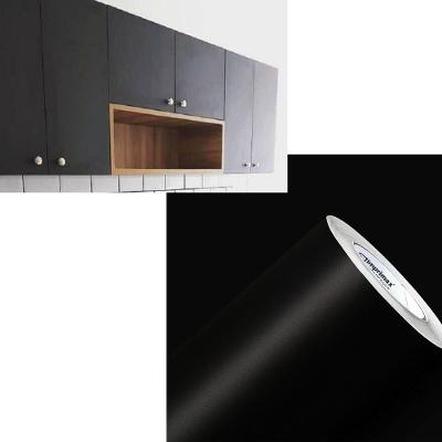 Contact Vinil Adesivo Lavavél Cozinha 1mx50cm Preto Fosco