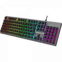 Combo Teclado + Mouse Gamer Rgb Rainbow Ranger Grafite Fortrek - 2