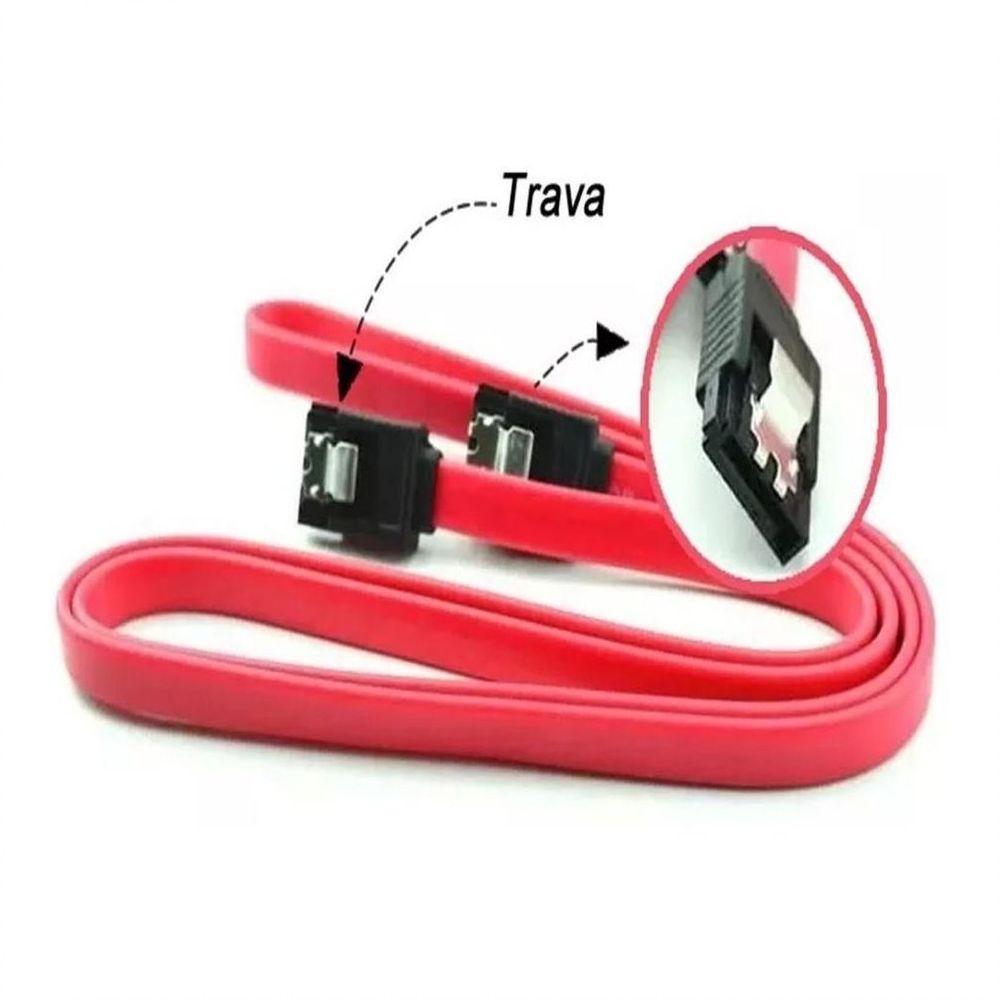 Cabo Sata Dados 3 Trava Para Disco Rígido E Placa-mãe - 9