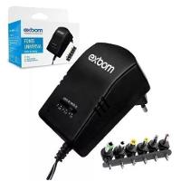 Fonte Universal Regulavel Ac 3v 4.5v 6v 7.5v 9v 12v 3a 3a 6 Plugues 30w - 10