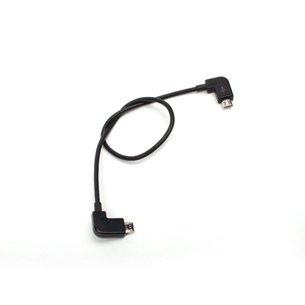 Cabo Otg Micro USB para Controle Drone Dji Mavic Pro Mavic - 2