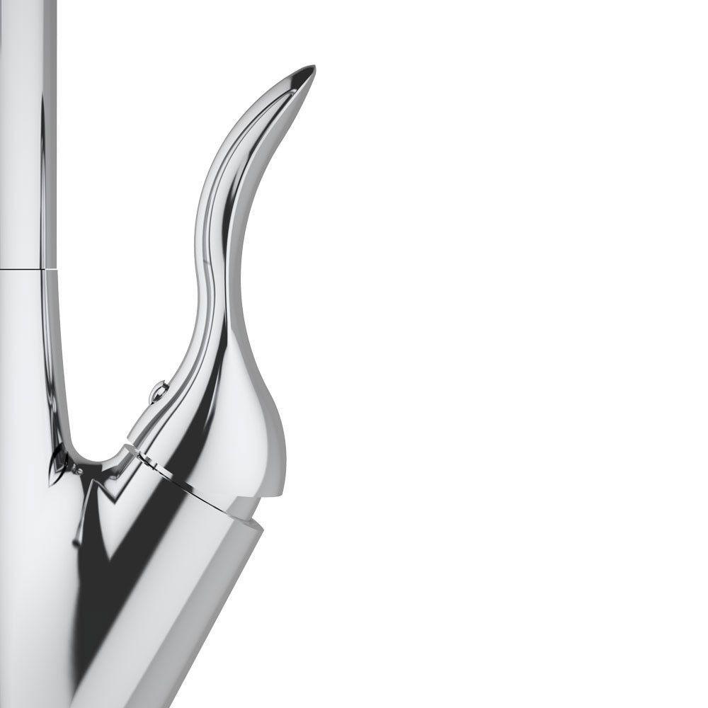 Torneira Misturador de Cozinha com Sensor 2 Jatos Cromado - 5