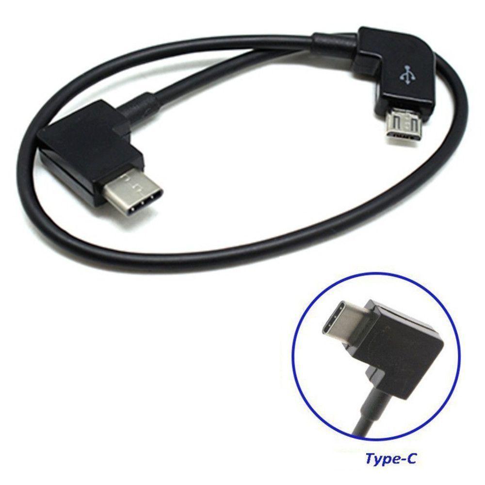 Cabo Otg Usb-c Para Controle Drone Dji Mavic Pro Mavic  - 3