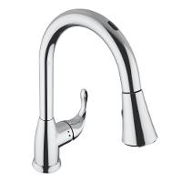 Torneira com Sensor Misturador de Cozinha 2 Jatos com Cromado - 1