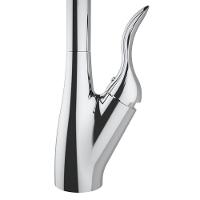 Torneira Misturador de Cozinha 2 Jatos com Cromado Inox - 5