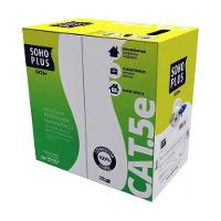 Cabo De Rede Cat.5e U/utp 24awgx4p Cmx Azul 305m - 3