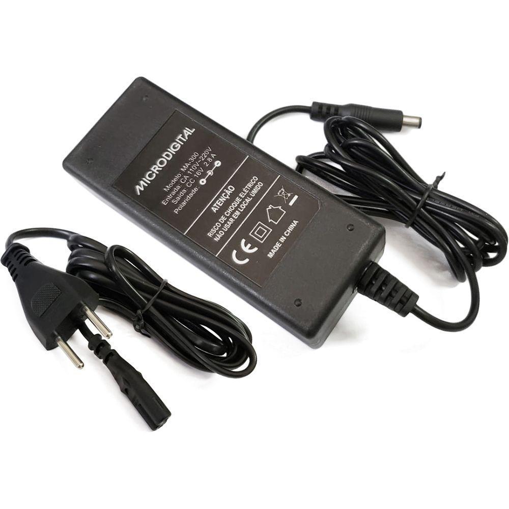 Fonte De Alimentação Bivolt Automática 16V 2,8A Ma 300 Micro - 1