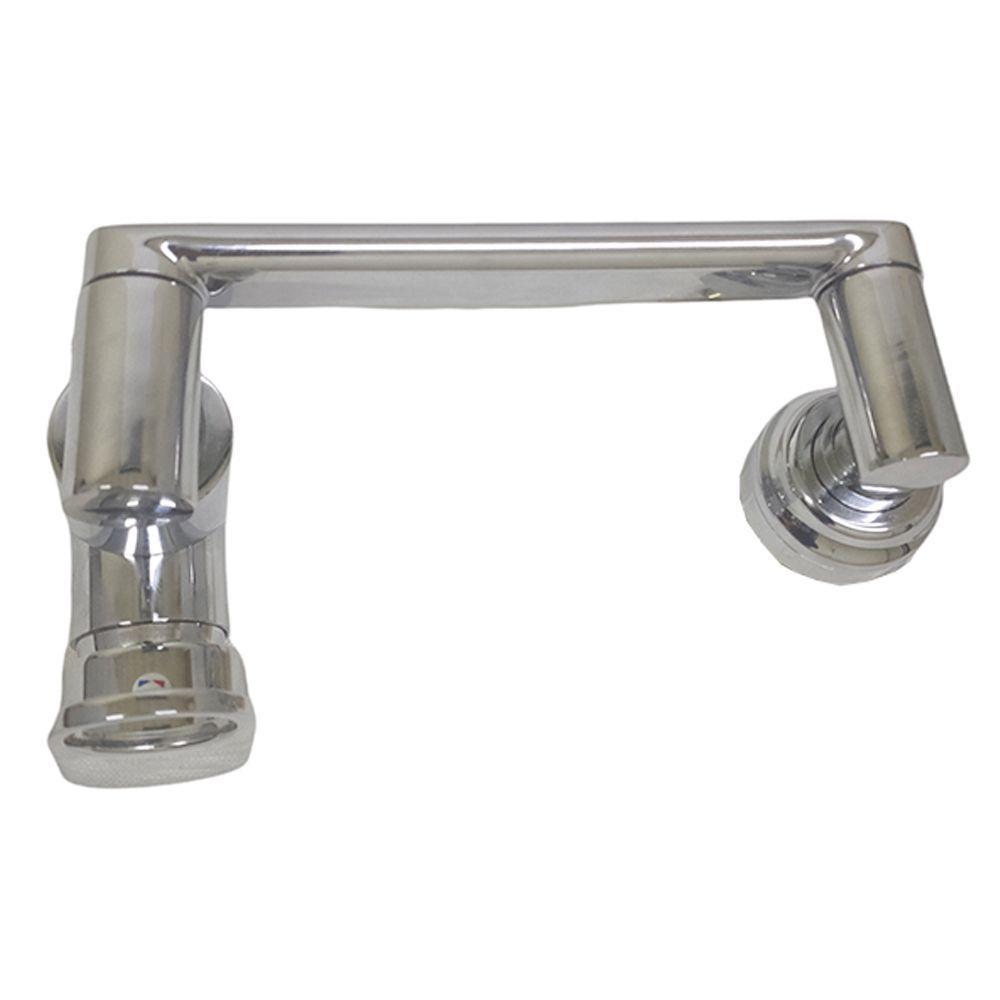 Torneira Cromada Articulada Monocomando Lavabo Quente Frio B - 3