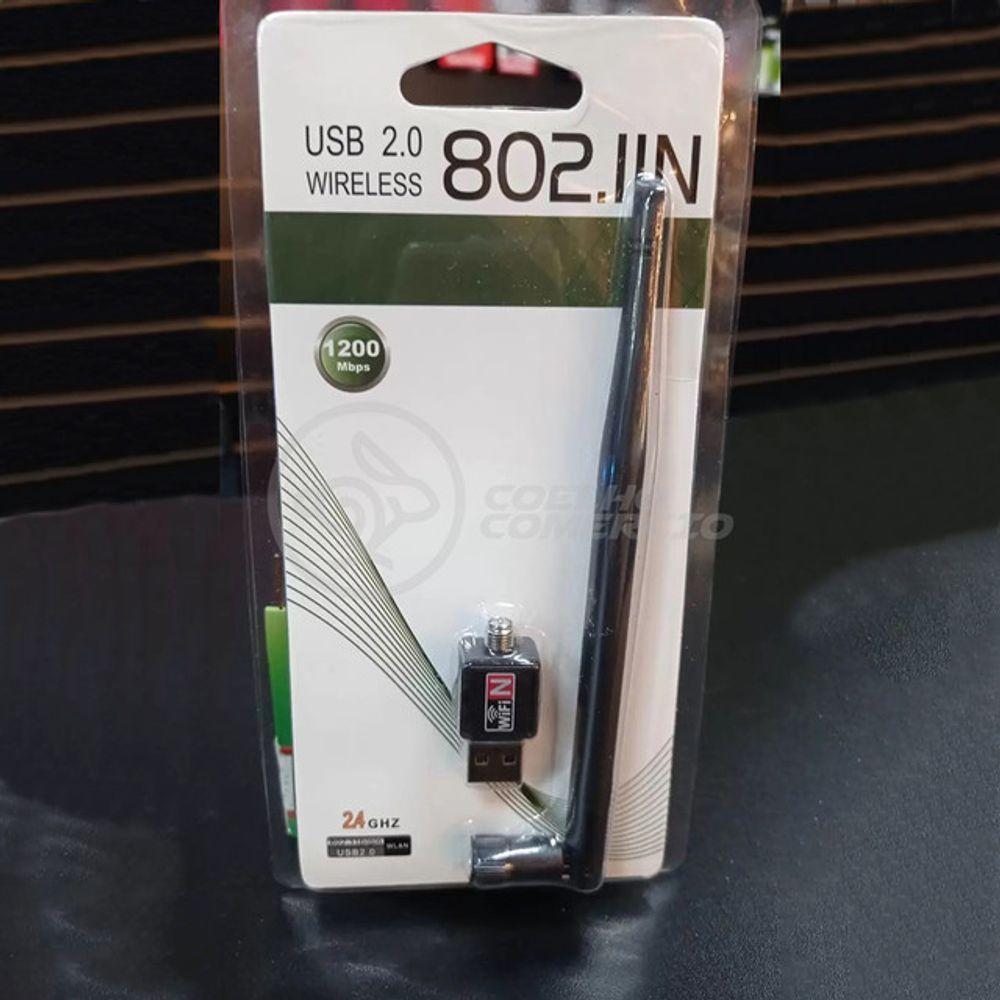 Antena Usb 2.0 Receptor De Wifi Wireless 1200Mbps - 3