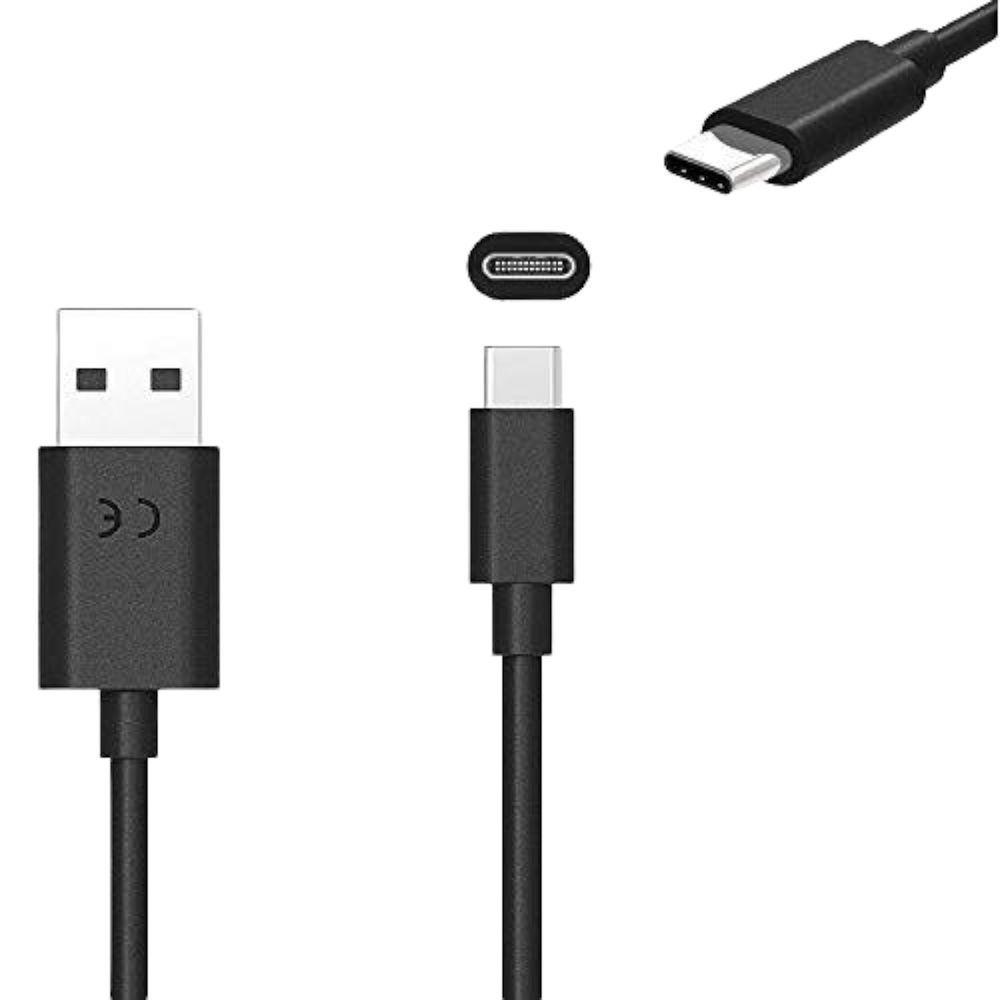 Cabo Usb Nylon 1M Para Samsung Note 8 - Compatível Preto - 3