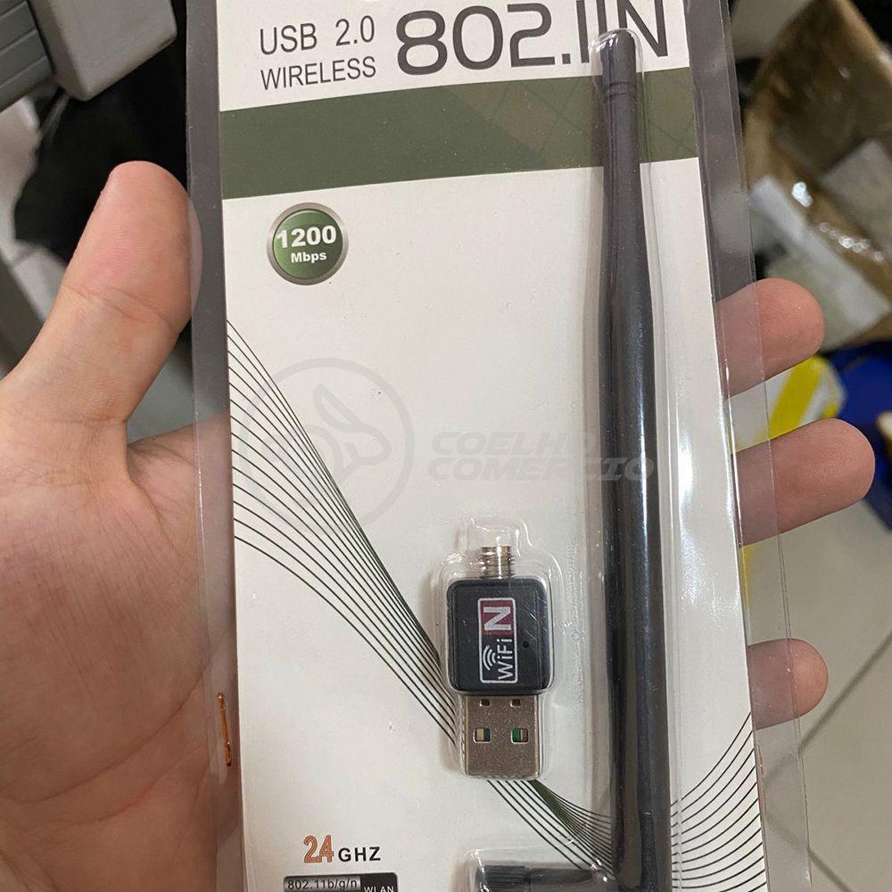 Antena Usb 2.0 Receptor De Wifi Wireless 1200Mbps - 9