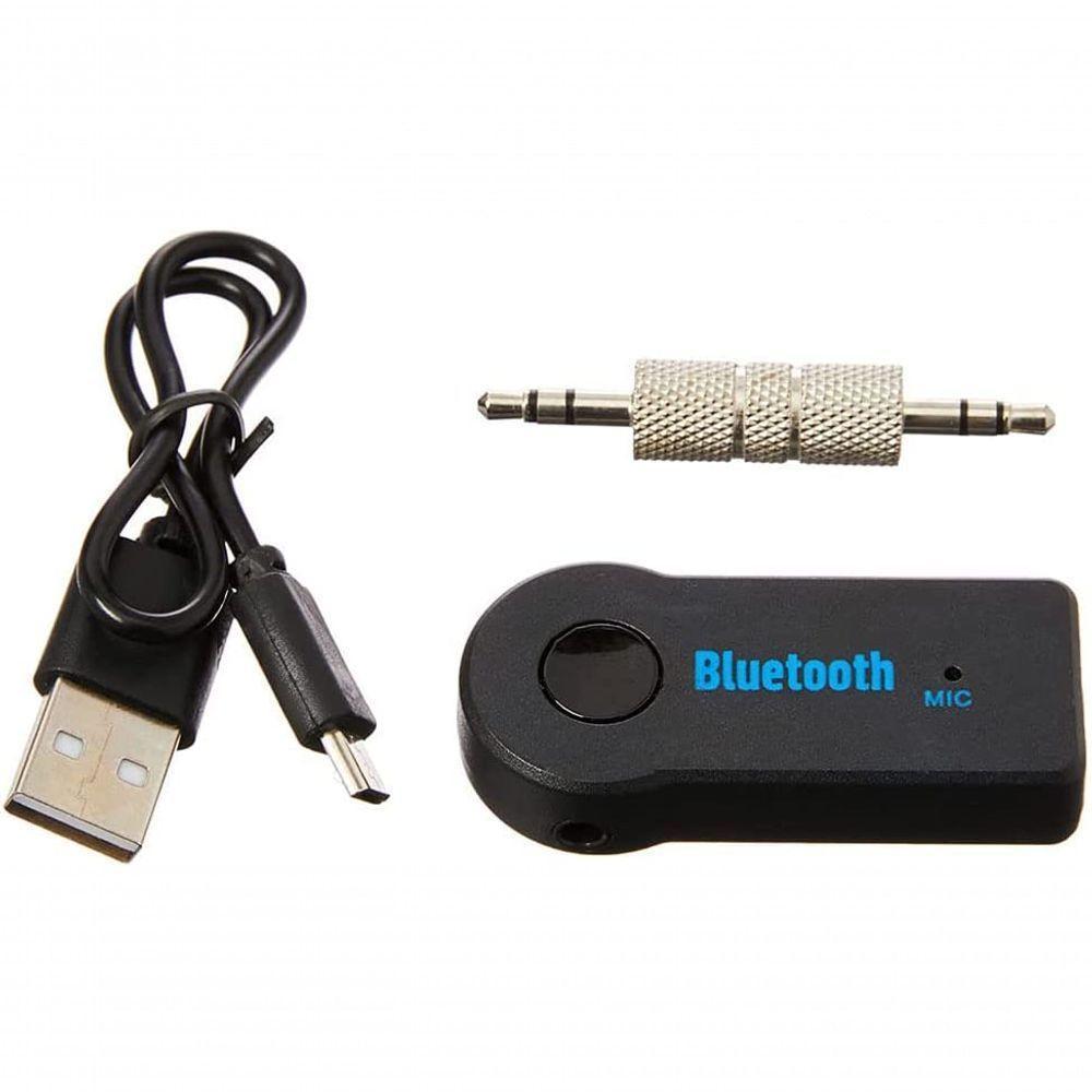 Cabo Adaptador Receptor Bluetooth Som Carro Entrada Auxiliar Exp - 1