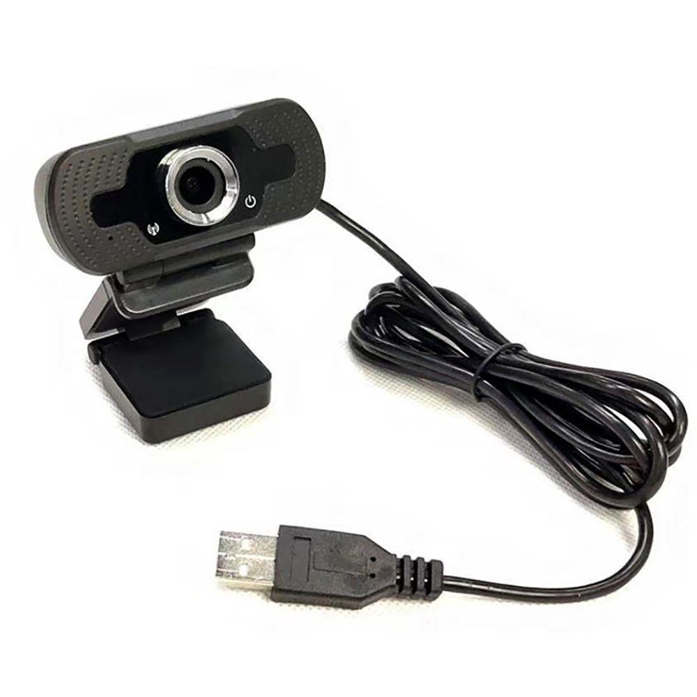 Webcam Para Computador Full Hd 360° Usb Com Microfone Profissional 1080p - 1