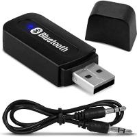 Receptor Bluetooth Usb Para P2, Entrada Auxiliar, Som De Carro C/ Cabo P2 - 3