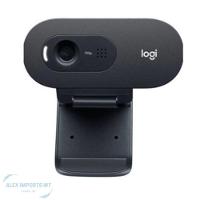 Webcam 1.0mp Logitech Resolução Hd 720p Com Microfone - 2