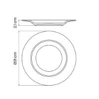 Conjunto De Pratos De Sobremesa 06 Peças Helen Tramontina - 5