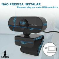 Webcam Full Hd 1080x1920p Usb Plug Play Microfone Embutido
