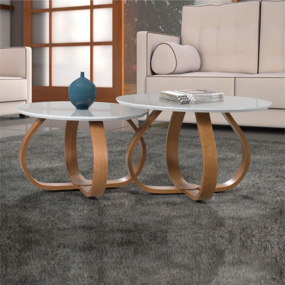 Kit 2 Mesas Alice Centro - 3